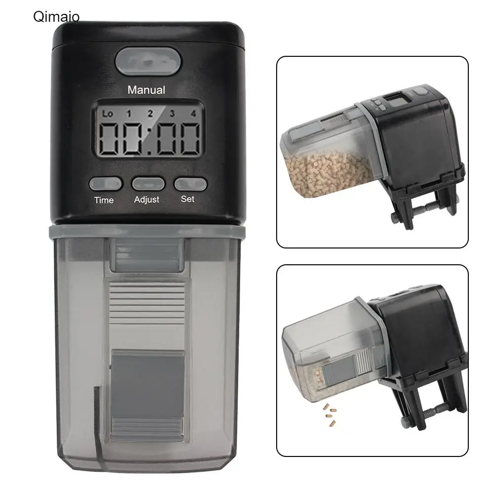 

Digital Aquarium Fish Feeder Timer Smart LCD Automatic Aquarium Tank Fish Feed Dispensers Supplies