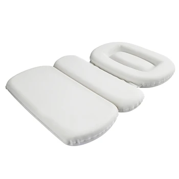 

3 Panel Non-slip Spa Bath Pillow Prevent Aches And Soreness Mat Thick Foam Bathtub Cushion Fits Any Shape of Tub