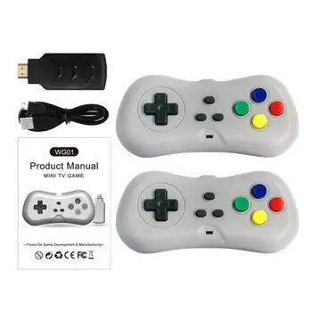 

Built In 638 Classic Game HD Mini TV Video Game Console 4K PUBG Videos Game Controller Retro Childhood 2 Players Game Console