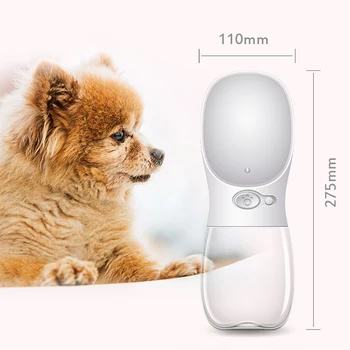 

New Portable Dog Water Bottle Small Large Dogs Travel Puppy Cat Drinking Bowl Outdoor Pets Water Dispenser Feeder Pet Product
