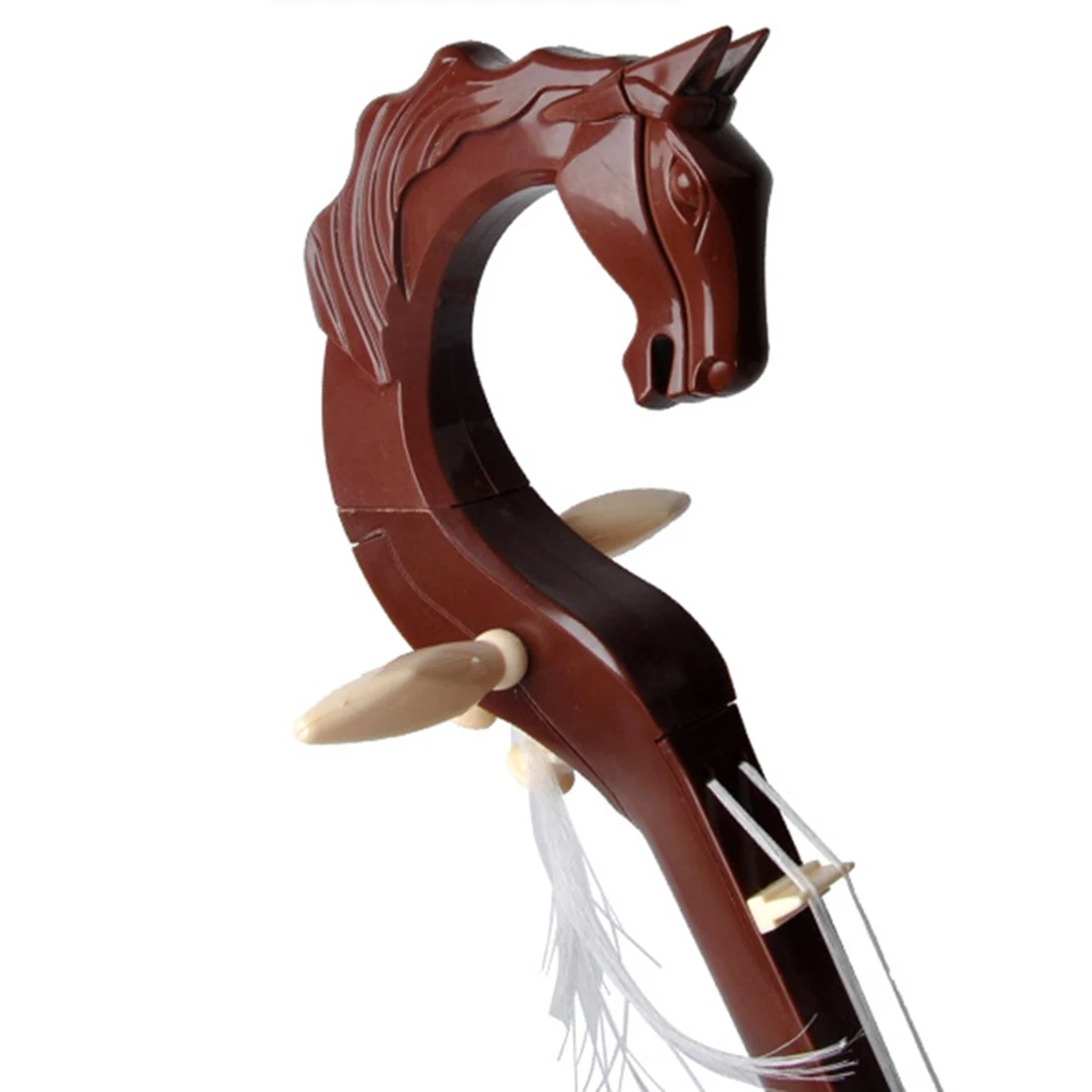 Morin Khuur музыкальные игрушки китайский национальный инструмент для детей развивающая музыка Ранние развивающие игрушки подарок-коричневый/ярко-красный