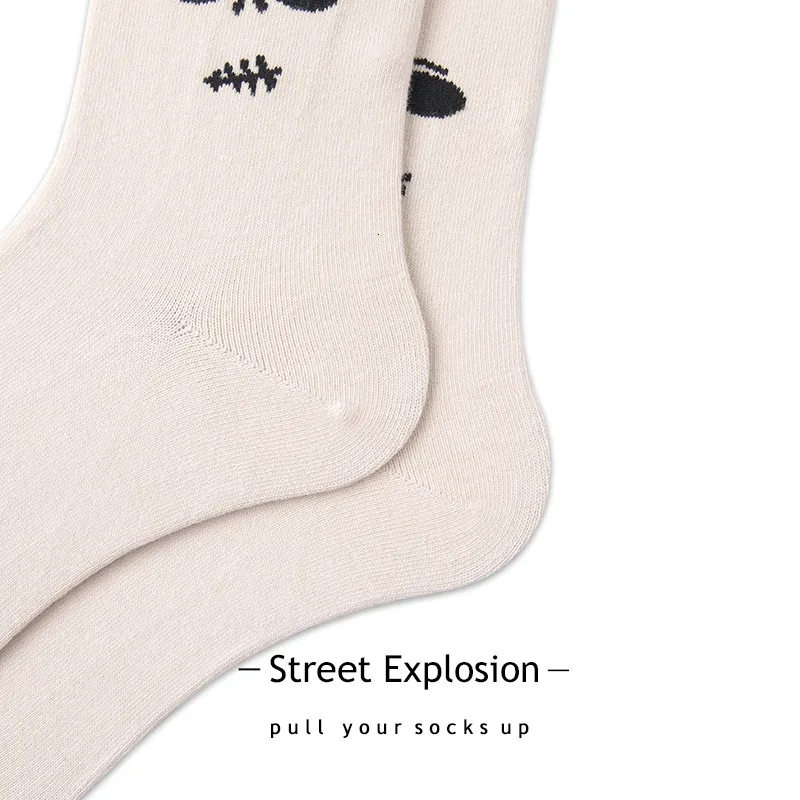 SP& CITY, мужские хлопковые носки с оригинальным рисунком, мужские и wo, мужские повседневные носки, уличные носки, дышащие, трендовые