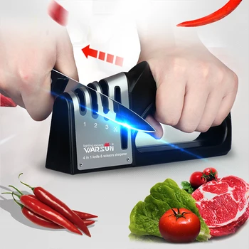 

Professional Knife Sharpene Kitchen Household Hand-held Diamond Sharpening Knife Sharpening Stone Multifunctional Non-electric