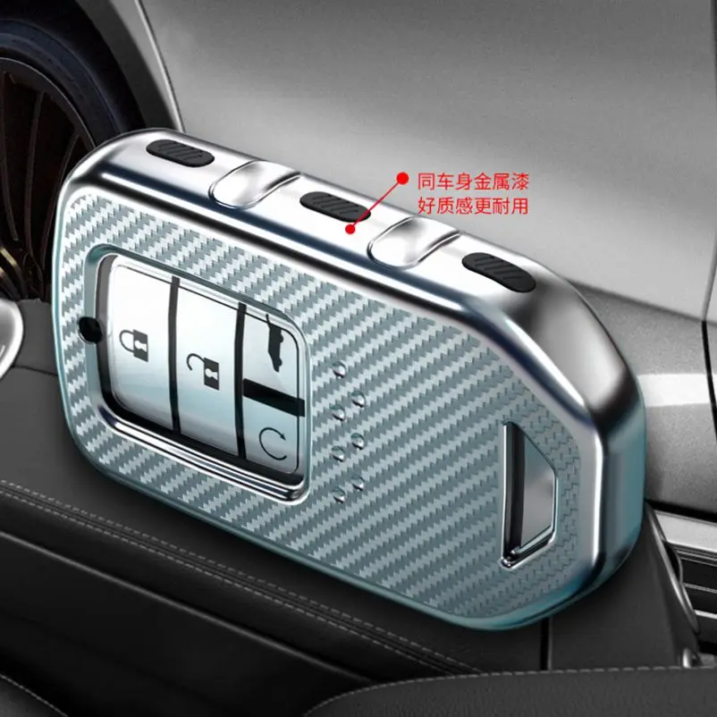 1 шт. стиль ТПУ чехол для ключей автомобиля Romote для Honda 2,3, 4 кнопки ключ jade, Crosstour Vezel CRV XRV Cride Accord Civic и т. Д