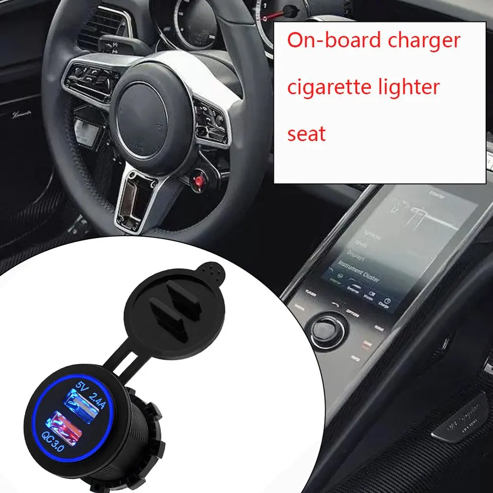 CS-723A1Automobile мотоцикл модифицированный мотоцикл автомобильное Usb зарядное устройство водонепроницаемый мобильный телефон автомобильное зарядное устройство прикуриватель