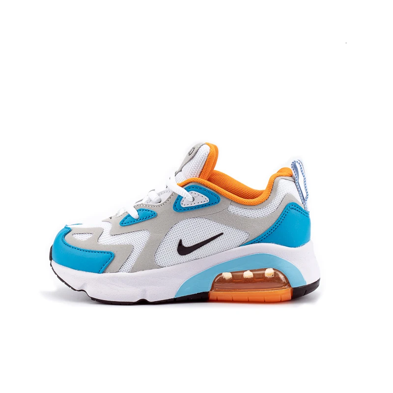 NIKE AIR MAX 200(PS) оригинальная детская обувь Новое поступление детские спортивные кроссовки удобные кроссовки# AQ2568/AT6175 - Цвет: AT6175-101