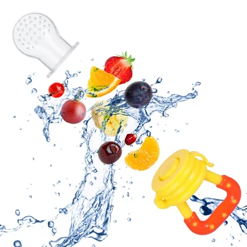 

Silicone Baby Pacifier Infant Nipple Soother Toddler Kids Pacifier Feeder For Fruits Food Nibler Dummy Baby Feeding Pacifier