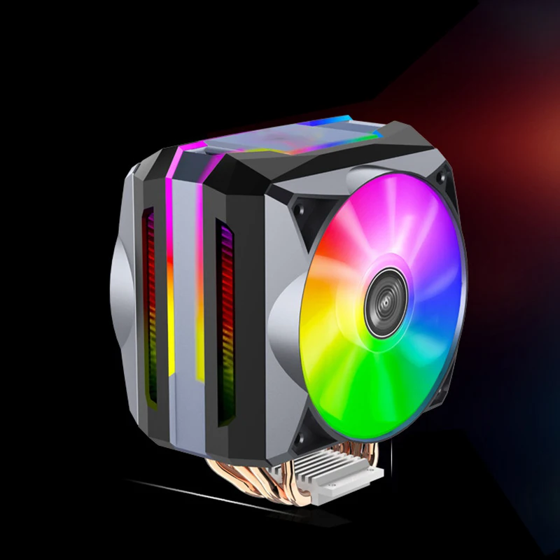 

for Intel LGA 775/1150/1151/1155 AMD AM4/AM3+ Computer Mainframe CPU Cooler CR1100 5V 3Pin ARGB PWM 4Pin Cooling Fan Heat Sink