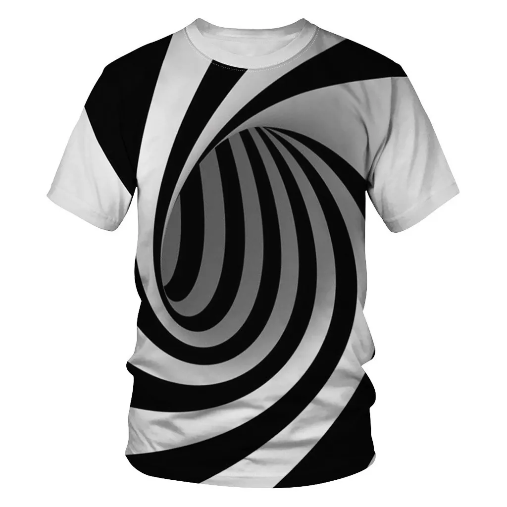 Летняя мужская футболка с коротким рукавом 3D принтом модная camiseta masculina 2020 |