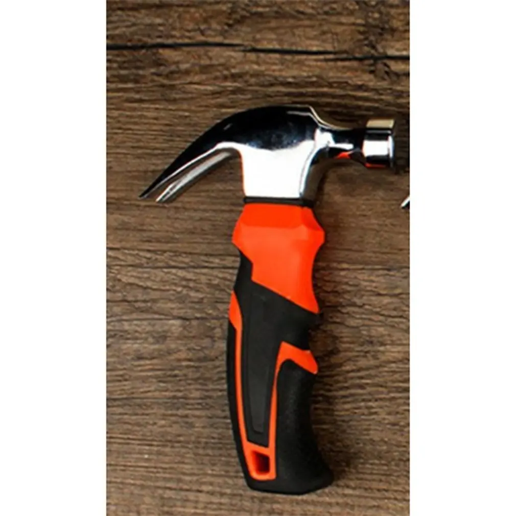 

Round head plastic handle Magnetic claw hammer For woodworking and Electronic tool, mini hammer rubber hammer stainless tool