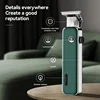 Kemei Professional Barber Hair Trimmer T-blade Dry-shaving and Fading Hair Clipper All-around Outlining Close-cutting Machine 2