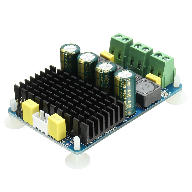 

Tda7498 2 Channel 2X100W Dc 8~32V Digital Stereo Power Amplifier Board