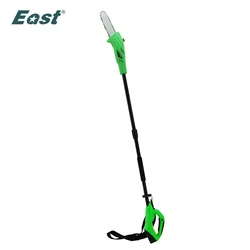 East ET1103 – outils de jardin, perche électrique sans fil 18V Li Ion, tronçonneuse 6'Bar et outils de taille à chaîne, Rechargeable, vert 