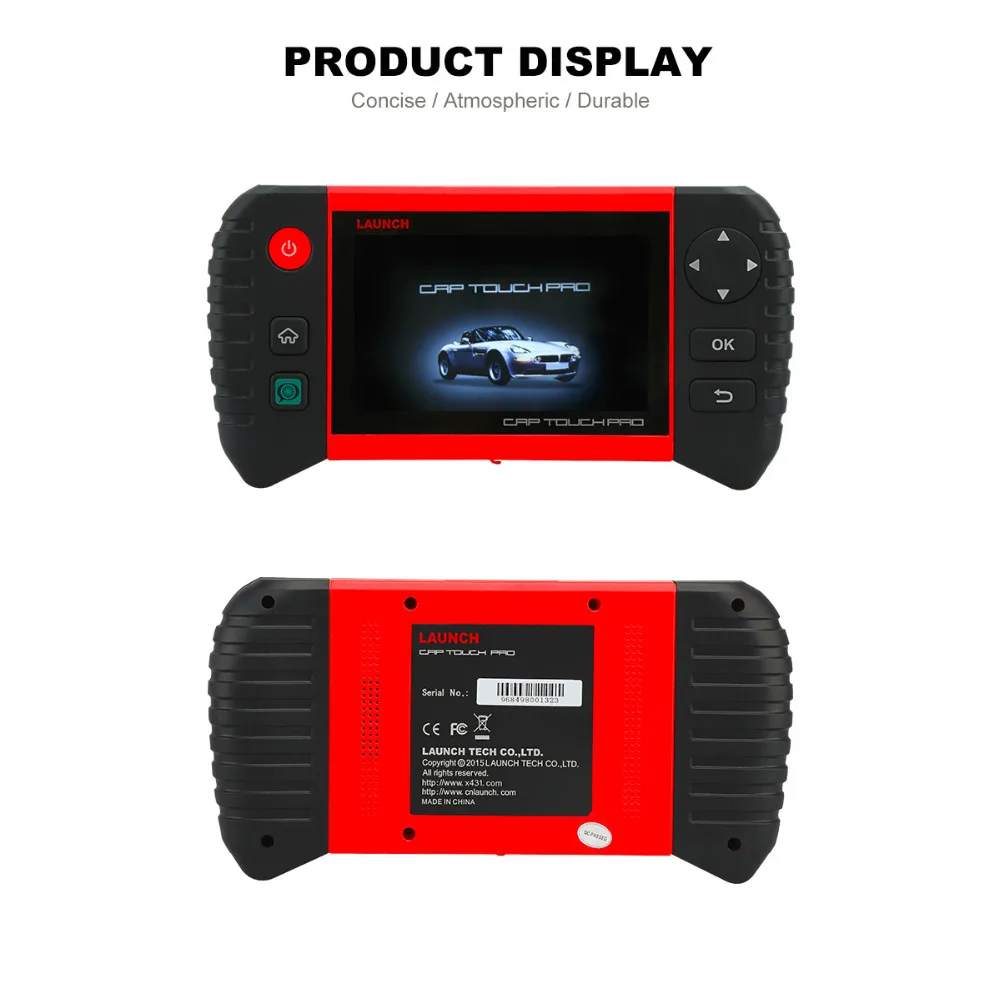 LAUNCH CRP TOUCH/TOUCH PRO obd2 инструмент для диагностики автомобиля управление батареей регистрация мультиметр Цифровой для автомобиля Авто