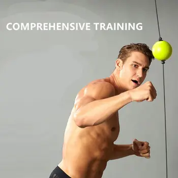 

Boxing Speed Ball Adult Response Fitness Training Tool Women Men Household Stress Reliever Equipment with Sucker