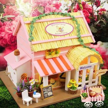 

Handmade Doll House Furniture Miniatura Diy Doll Houses Miniature Dollhouse Wooden Toys For Children Grownups Birthday Gifts