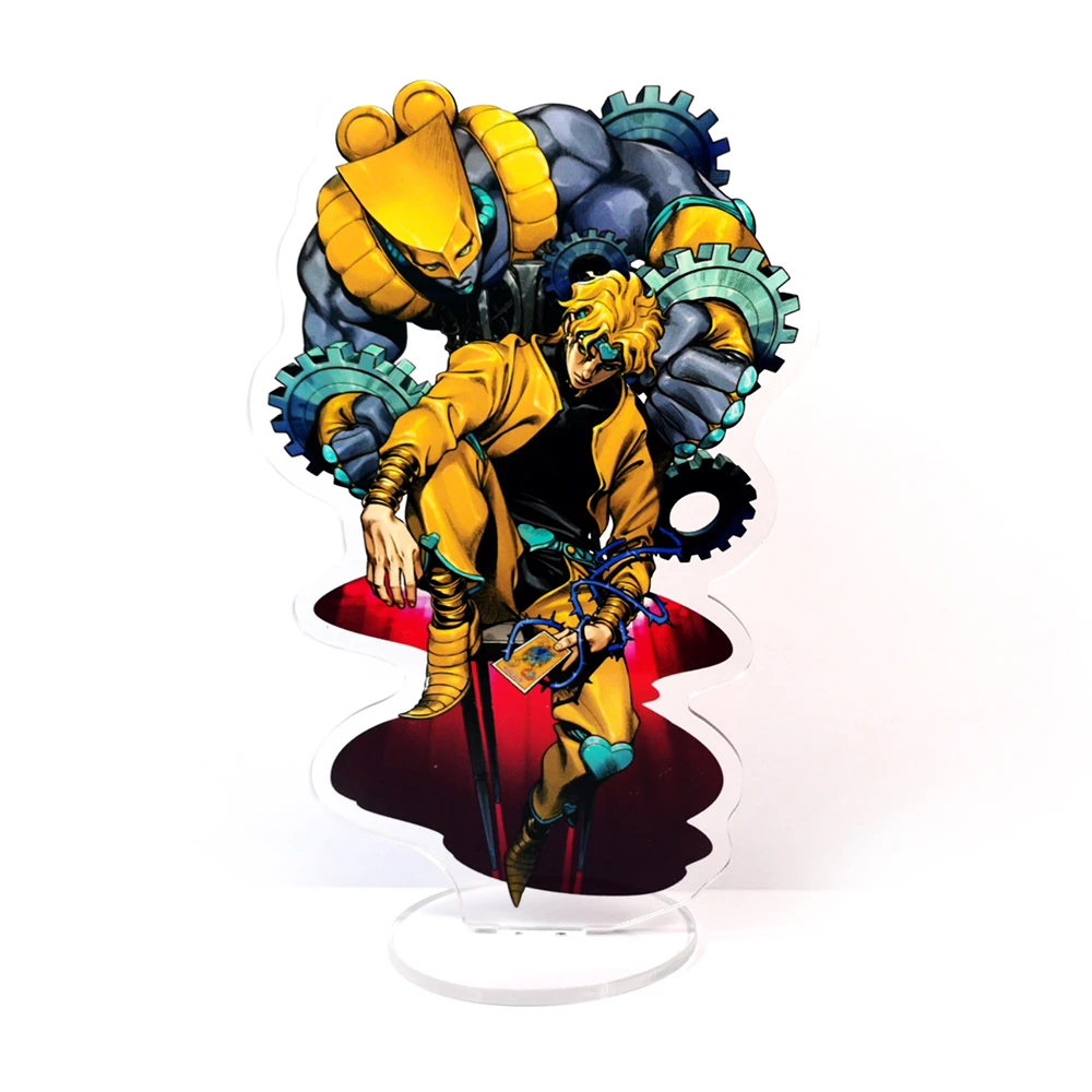 Jojo S Bizarre Adventure 3 Dio Brando The World Hm Acrylic Stand Figure Model Plate Holder Cake Topper Anime Action Figures Aliexpress