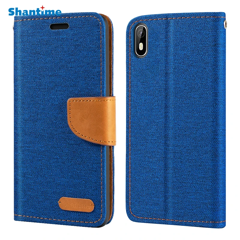 Oxford Leather Wallet Case For Cubot J5 2019 With TPU Soft Back Cover Magnet Flip Hafury A7 | Мобильные телефоны и