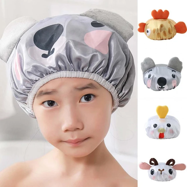 Bonnet de Douche Élastique Assorti