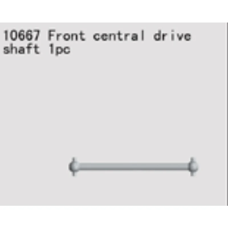 Albero Motore Centrale Anteriore 1 Pz Per Vrx Racing Rh1045/Rh1043 Ftx Outlaw