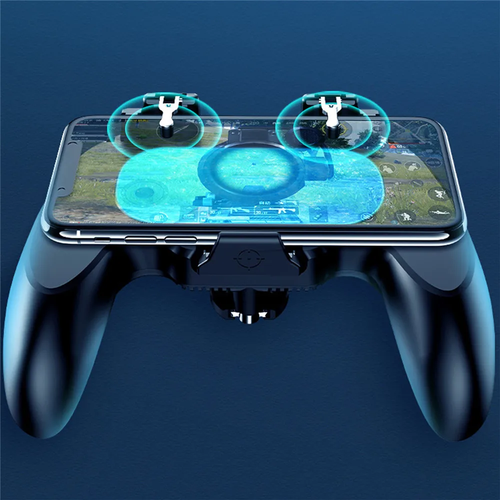  For PUBG Mobile Phone Gamepad with Cooling Fan L1R1 Shooter Controller Joystick Game Handle for iph