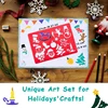 5/20pcs Drawing Stencils Set for Kids Large Plastic Stencil Kit 300+ Patterns Painting Templates for Girls & Boys Gift 6