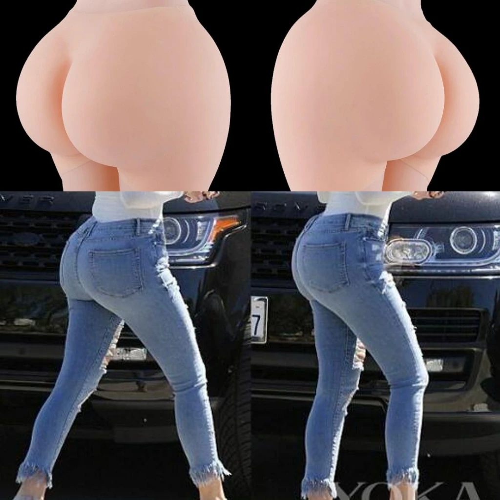 

Full Silicone Pads Buttocks Hips Enhancer Body Shaper Pants Underwear Panty for Women Drag Queen Casual Thickness Ass 6 Sizes