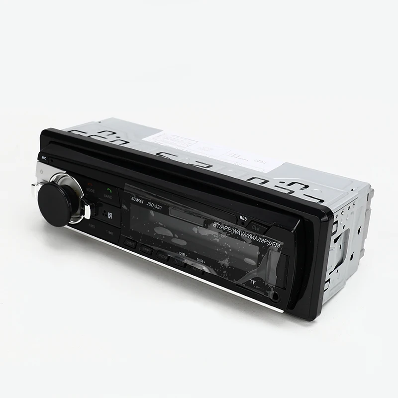 Автомобильное радио miniJSD520 12V Bluetooth стерео в тире 1 Din FM Aux вход поддержка Mp3/MP4 USB MMC WMA
