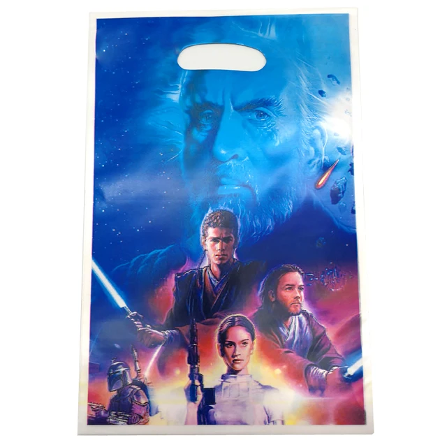 10pcs/lot Mickey Minnie Mouse Star Wars Frozen Toy Story Sofia Princess Winnie Theme Decorate Birthday Party Gifts Loot Bags 6