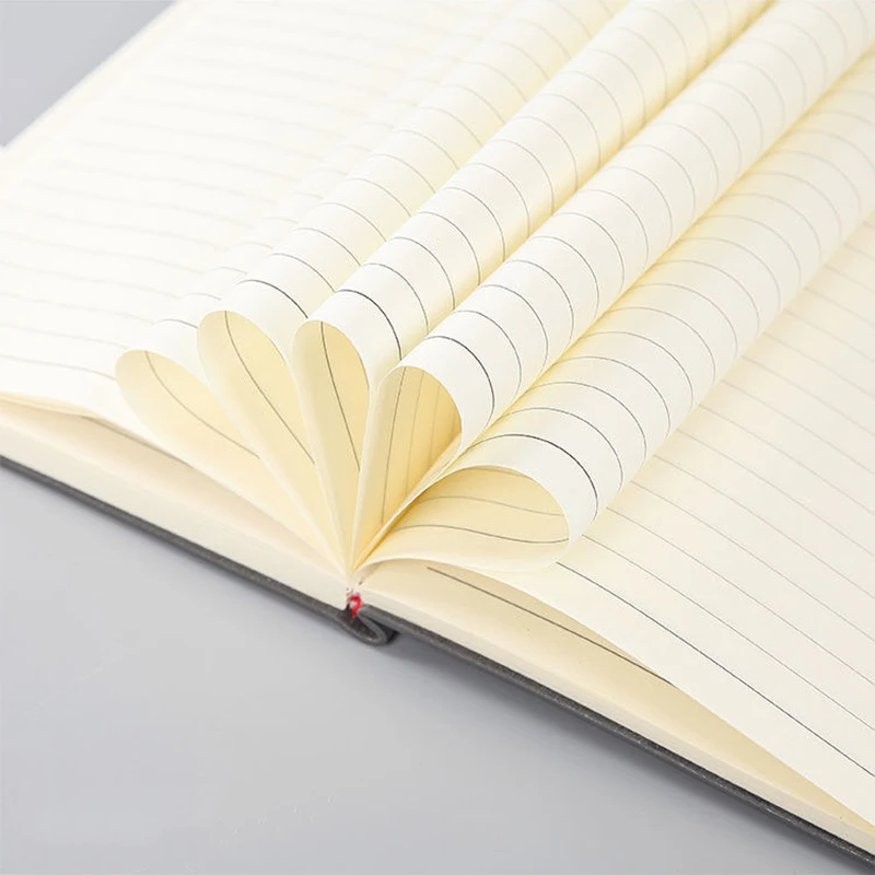 A6 Pocket Notebook Sheepskin Leather 80 Sheets Diary PlannerJournal Agenda 2020 sketchbook notepads For Office School Supplies