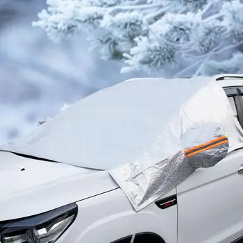 

Universal Winter Snow Shield Frost Ice Car Front Glass Sunshade Windscreen Cover UV Protect Windshield Shade Dust Protector