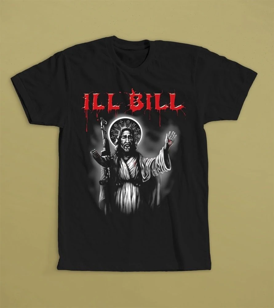 Ill Bill American Rapper La Coka Nostra Vinnie Paz Black T Shirt Tee Loose Cotton T Shirts For Men Cool Tops T Shirts T Shirts Aliexpress