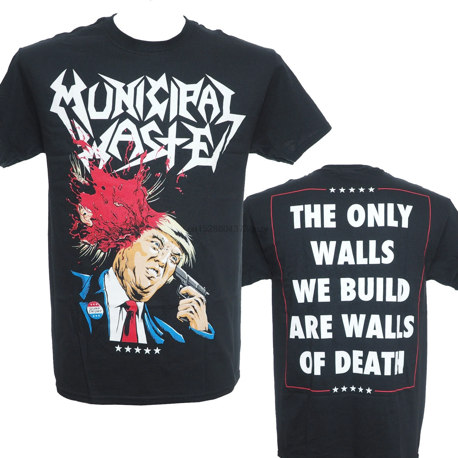 Municipal waste walls of death shirt Clearance