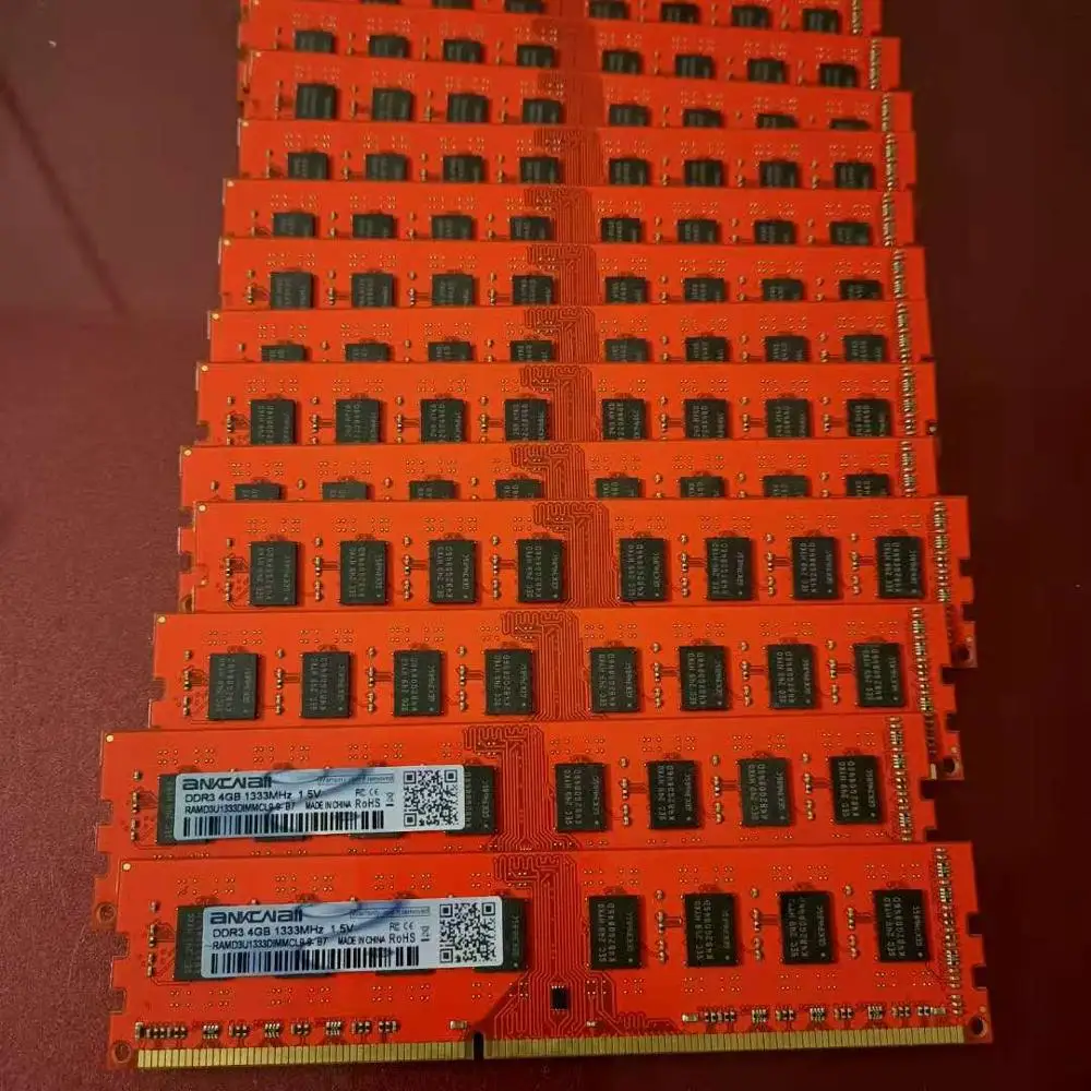 ANKOWALL DDR3 8 ГБ 4 памяти 1600 МГц 1333 240pin 1 5 V ОЗУ компьютера dimm|Оперативная память| |