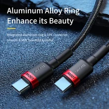 Aliexpress - 100W USB C To USB Type C Cable USBC PD Fast Charger Cord USB-C Type-c Cable For Xiaomi mi 10 Pro Samsung S20 Macbook iPad