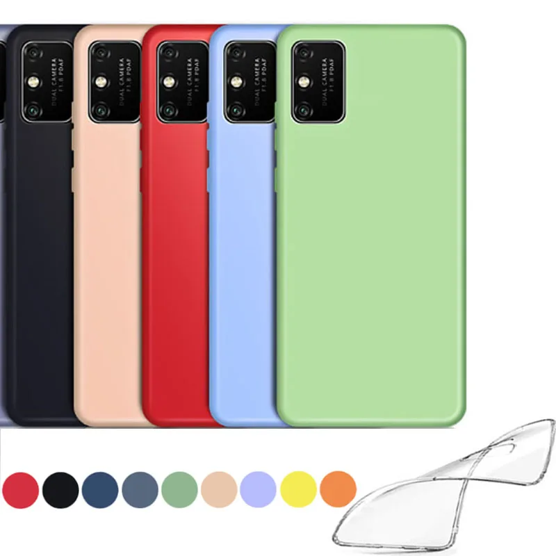 Силиконовый Чехол SUREHIN для Huawei honor 9S, розовый, желтый Чехол, зеленый Чехол, прозрачный мягкий Чехол для Honor 9S