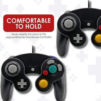 

Gamecube Controller (2 Pack) Bundle With 2 Wired Controllers, Extension Cords And 128MB Memory Card - Nintendo Gamecube Controll