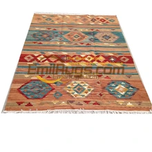 Triped ковер килим ткань ручной вязки Большой для гостиной Геометрическая спальня Турецкая шерсть вязание