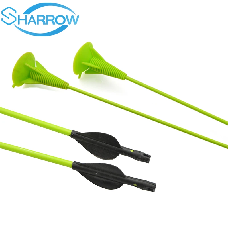 

6pcs Safe And Harmless Archery Sucker Arrows Fiberglass Arrows Shaft Adult Children's Shooting Game Practice Entertainment