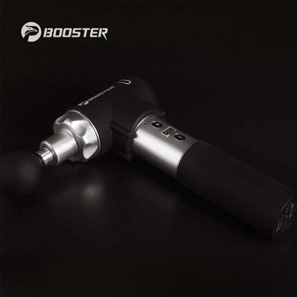 

Booster Pro2 Deep Tissue Muscle Massage Gun Cordless Therapy Vibration Body Massager 5 Heads with Low Noise for Fitness Shaping