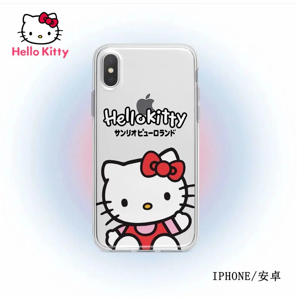 Чехол Hello Kitty для iPhone 6S/7/8P/X/XR/XS/XSMAX/11/12Pro/12mini Phone Blu-ray мягкий чехол | Мобильные