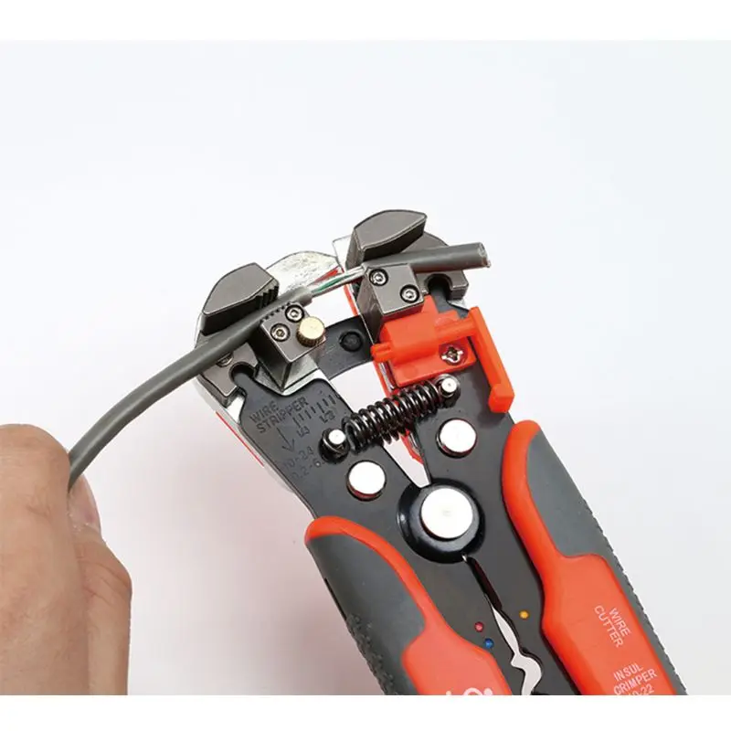 Multifunction Crimping Automatic Wire Stripper 0.2-6.0mm² Terminal Hand Tool