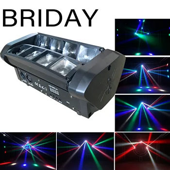 

stage 8X10W Mini LED Spider Light DMX512 LED Moving Head Light RGBW LED Beam light Club Dj Disco projector
