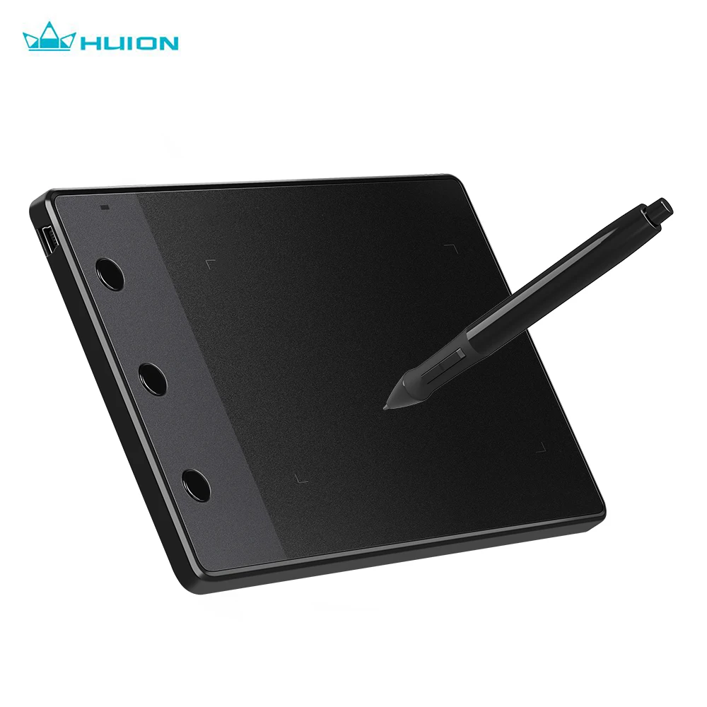 Планшет Графический Huion H420 4x2 23 дюйма с 3 клавишами быстрого доступа|Цифровые