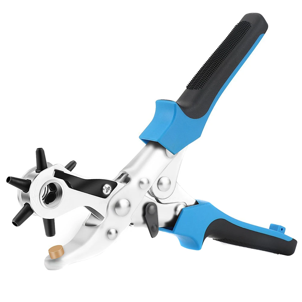 

Leather Belt Hole Punch Puncher Tool Hole Maker Revolving Rotary Tools DIN889