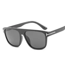 Tom ford TF солнцезащитные очки для женщин и мужчин Высокое качество Черный Синий Леопард прямоугольник moda пляж glasse oculos de sol feminino