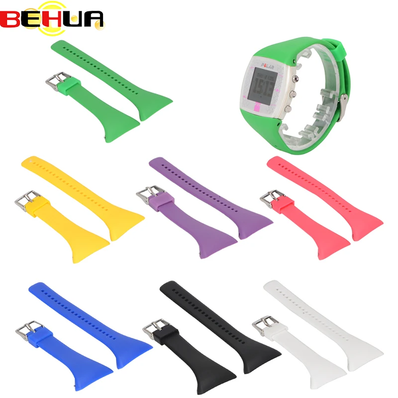 Silicone Rubber Watch Band Wrist Strap For POLAR FT4 FT7 Colorful Replacement WatchBand for polar ft4 ft 7 Drop Shipping | Электроника