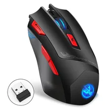 T88 2,4G светодиодный беспроводной игровой ноутбук с подсветкой, регулируемые компьютерные аксессуары, мышь с 7 клавишами 4800 dpi