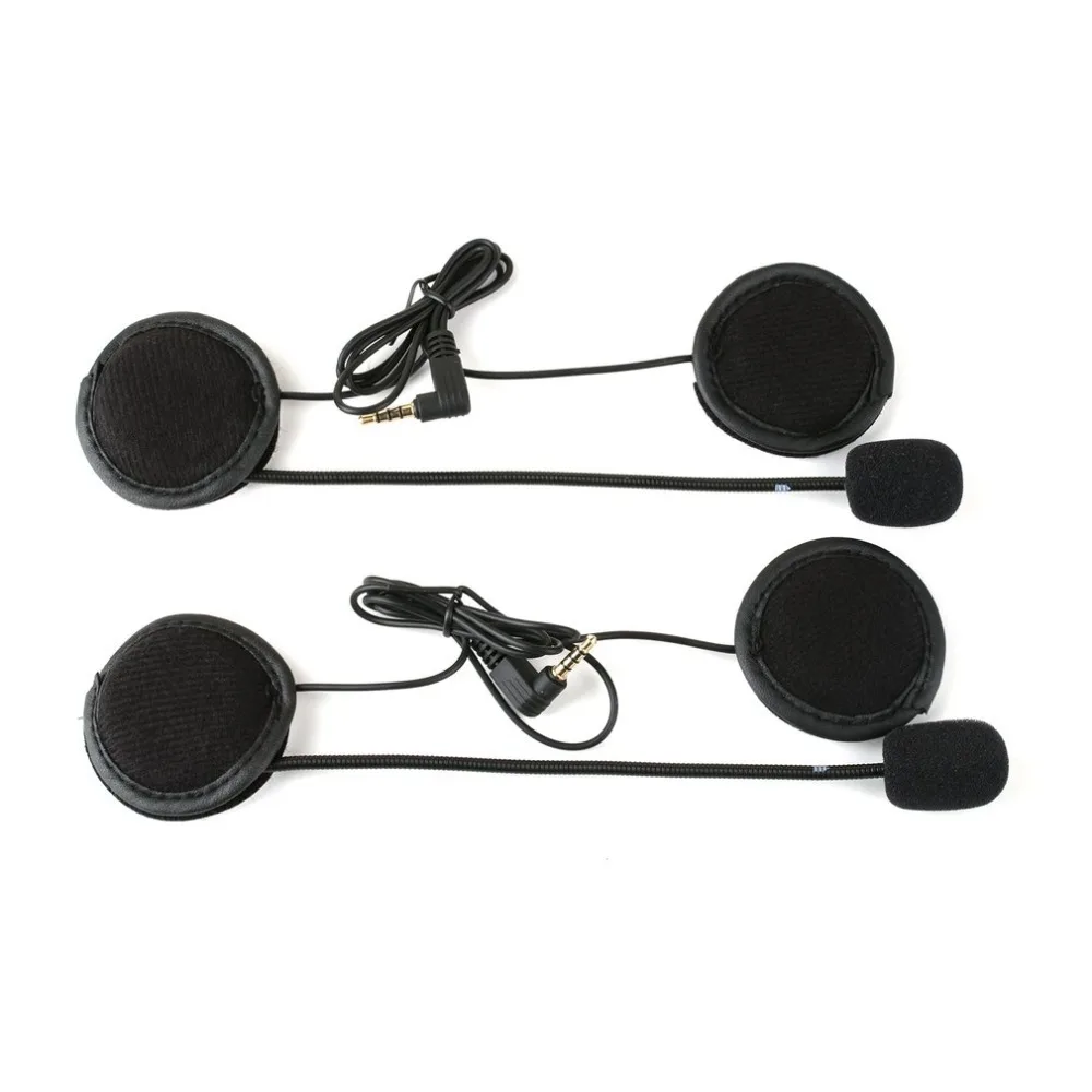 Metal clip+V6 Pro 6 Rider Motorcycle Helmet BT Interphone 1200 Wireless Bluetooth Interphone Headset Stereo music