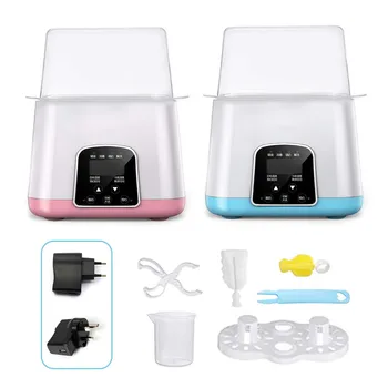 

Infants Bottle Warmer Multipurpose Milk Bottle Steam Sterilizer with Digital Touch Display for Baby Food Breastmilk